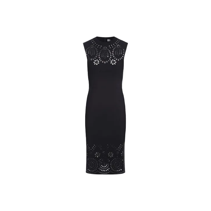 Valentino Sleeveless Dress Women's Black-0