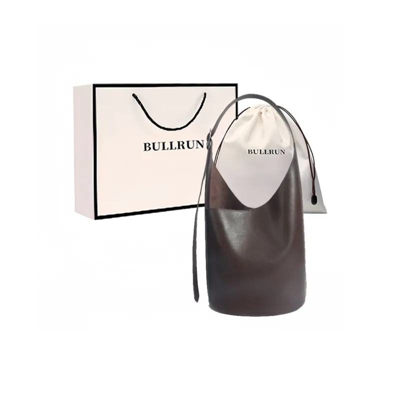 Bullrun Cow Leather Crossbody Handbag, Shoulder Bag Women's Brown/Mocha/Black-3
