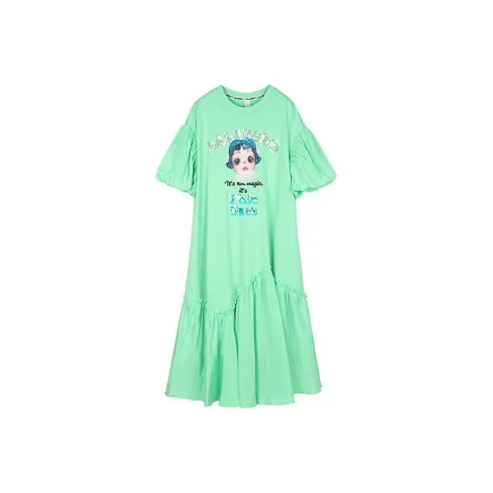 LALABOBO Short Sleeved Dresses Women's-4