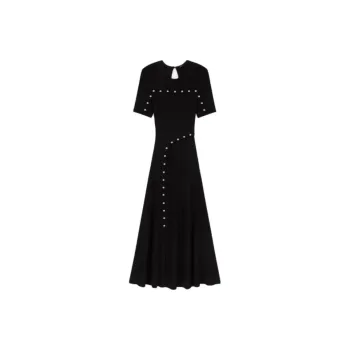 Maje Knitted Maxi Dress