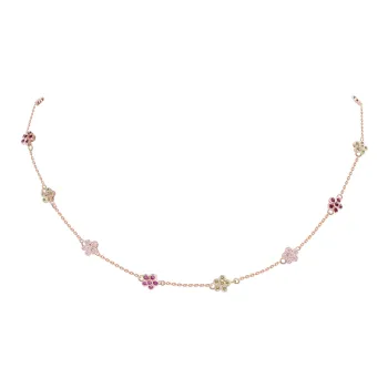 KEYS VIA Copper Alloy Necklaces Women's