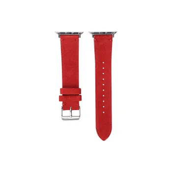 KVZUVUU Watch Band Apple Compatibility Cowhide Leather Material