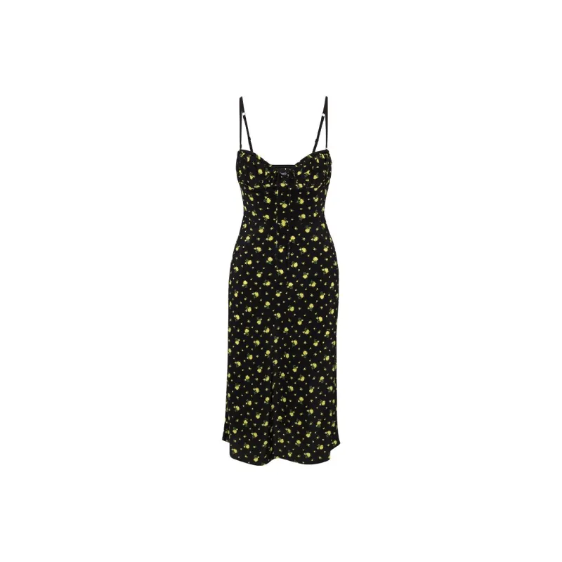Realisation Par Slip Dress Women's Black-0