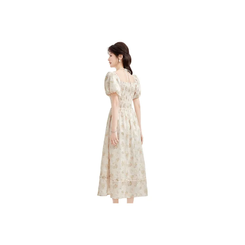 Emodues Short Sleeved Dress Women's-9