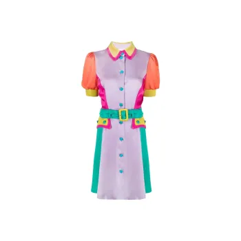 MOSCHINO Short-Sleeved Dresses Women's Multicolor