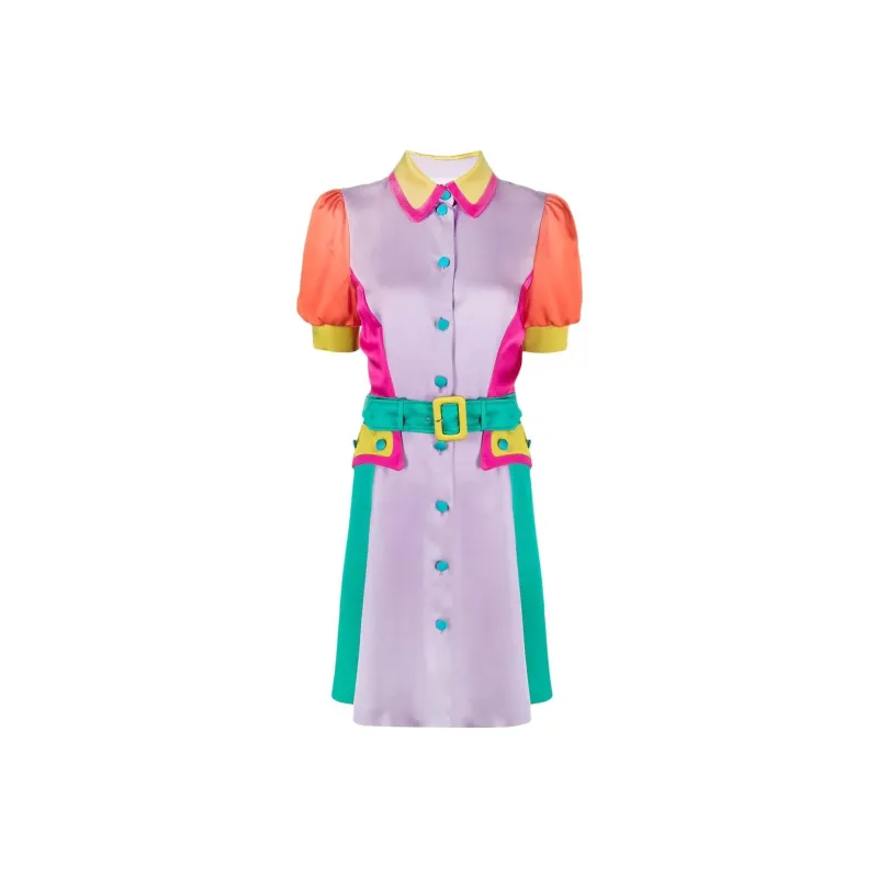 MOSCHINO Short-Sleeved Dresses Women's Multicolor-0