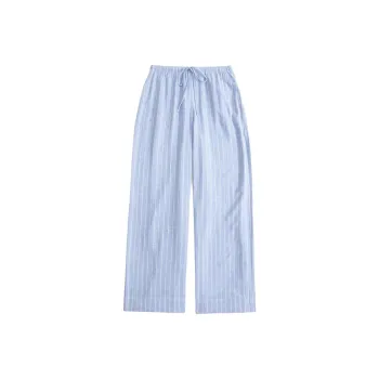 Abercrombie＆Fitch Casual Pants Women's Light Blue