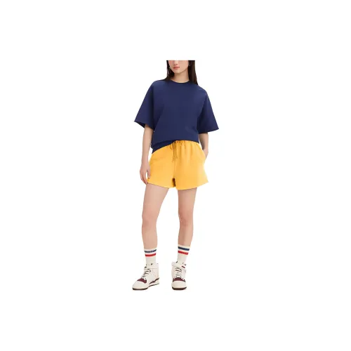 Levis Casual Shorts Women's Yellow