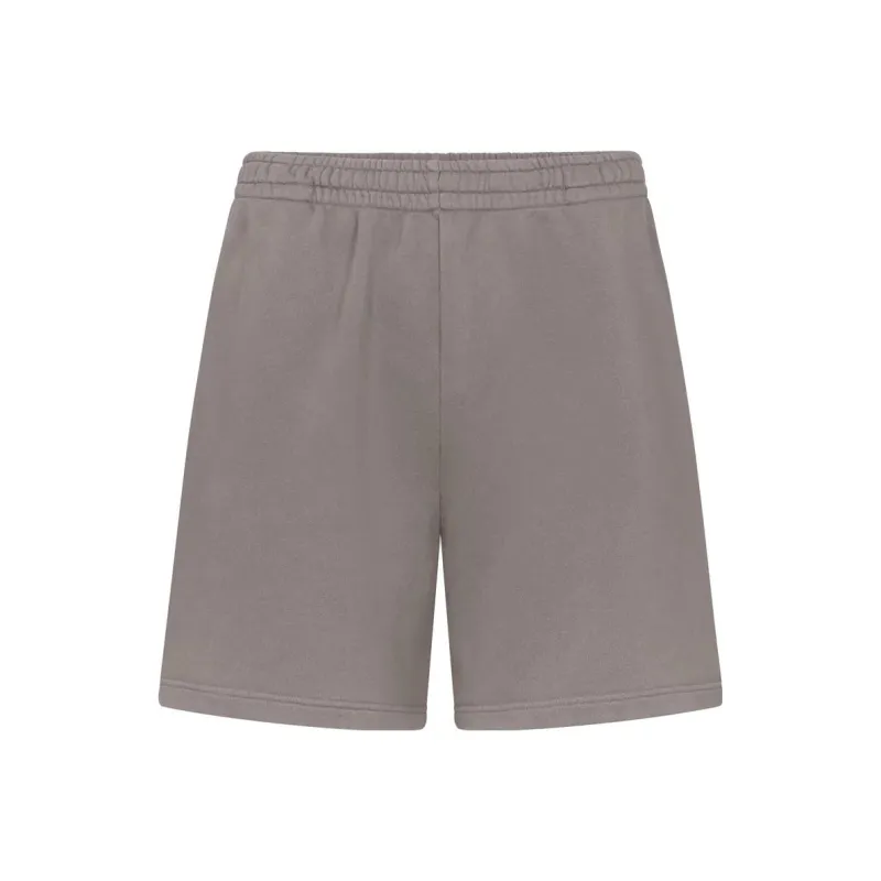 Skims Casual Shorts Women's Gray Chalk-0