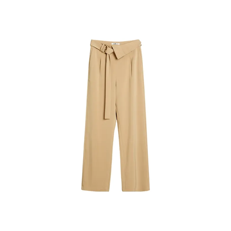 Mambe Casual Pants Women's Khaki-0