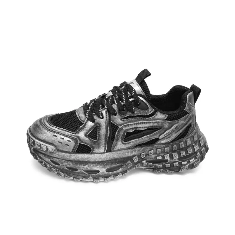 Dao Tu Sen Abrasion Resistant Low Top Chunky Sneakers Men's-1