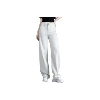 You Cow Me Pants Jeans Women's Ecru