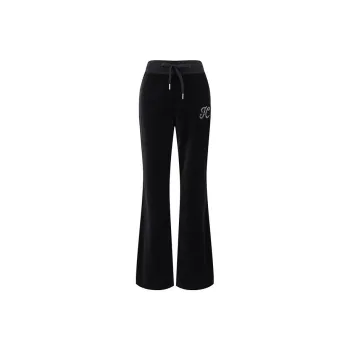 Juicy Couture Knitted Sweatpants Women's Black