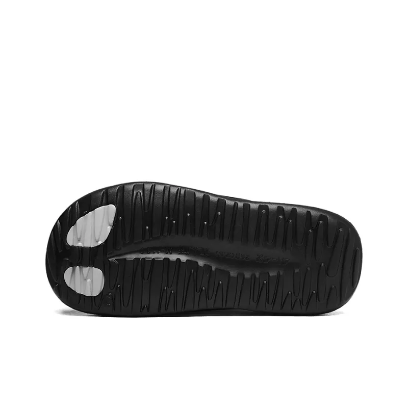 LONGDUIZHANG Quiet Slip Resistant Abrasion Resistant Cushioning Slide Slippers Unisex-9
