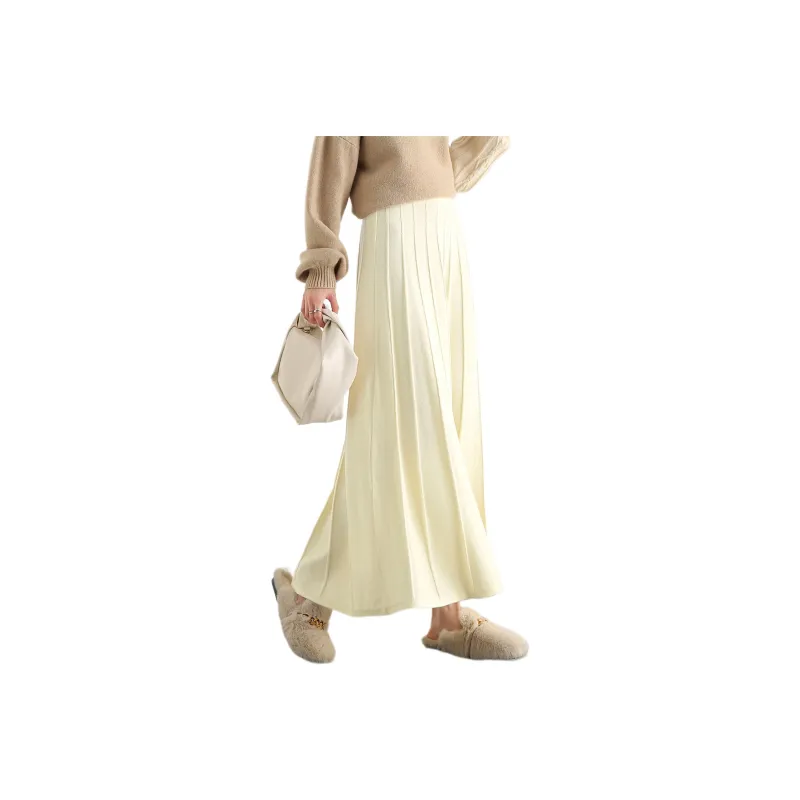 SENTUBILA Long Skirt Women's Classic Black-16