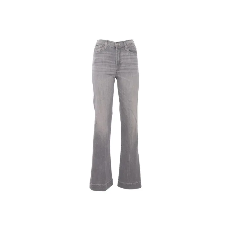 7 For All Mankind Modern Dojo High-rise Flared Jeans-0