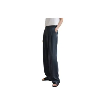 WHITEALLUSION Casual Pants Women's Carbon Gray