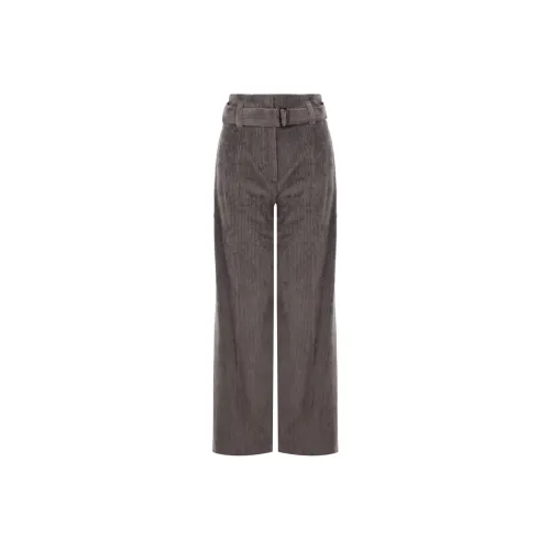 Brunello Cucinelli Belted Pleated Trousers