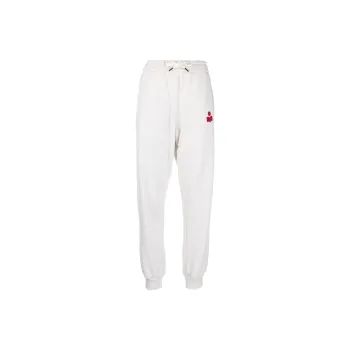 ISABEL MARANT ETOILE Knitted Sweatpants Women's Ecru
