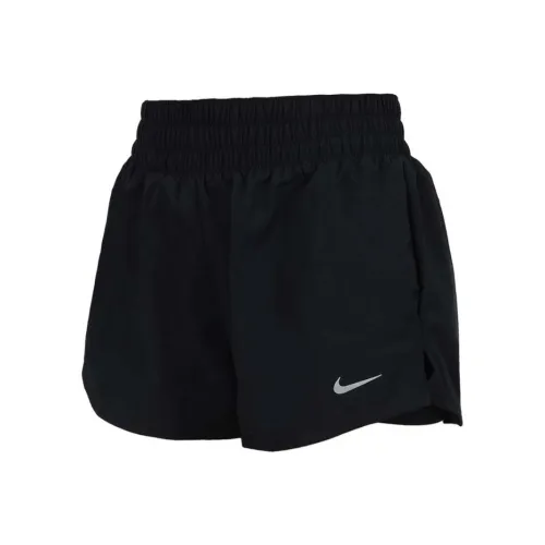 Nike Dri FIT One Women's Mid rise 8cm Approx. 2 in 1 Shorts Black