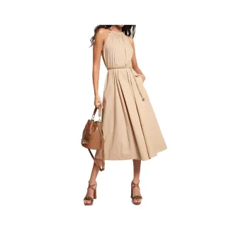 MICHAEL KORS FW22 Sleeveless Dress Women's Khaki