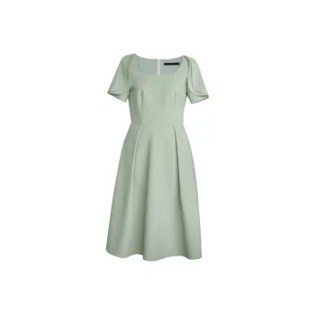 ROEYSHOUSE Short Sleeved Dresses Women's Pea Green