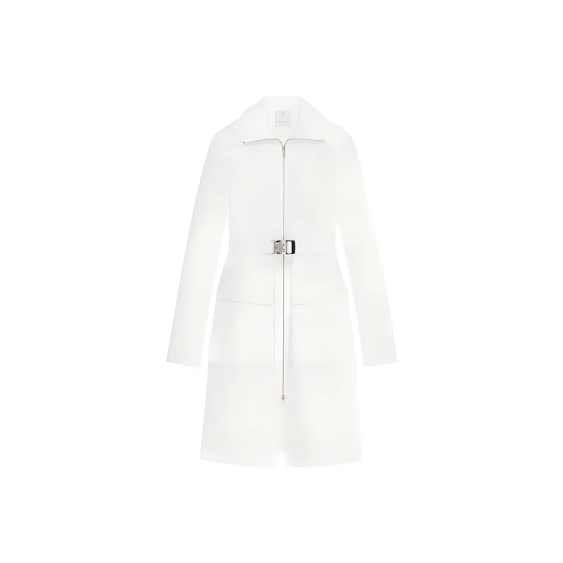 Givenchy Long Sleeved Dresses Women's White-0
