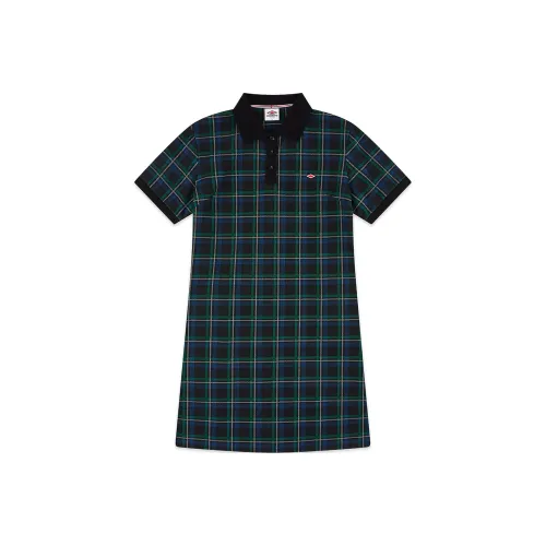 Umbro Short Sleeved Dresses Women's Gaze Black/Lyon Blue
