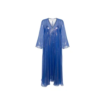 Forte Forte Lurex Kaftan Maxi Dress
