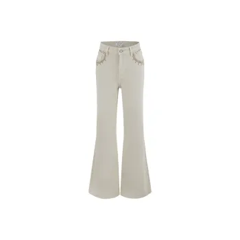 URBAN REVIVO Jeans Women's Ecru