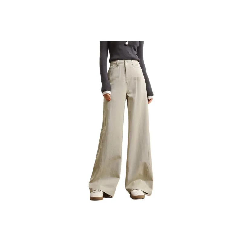 HIPPIEMISS Casual Pants Women's Light Khaki-0