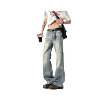WKOOG Jeans Unisex Blue