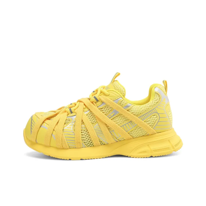 BOERDIQI Lightweight And Breathable Low Top Chunky Sneakers Women's-21