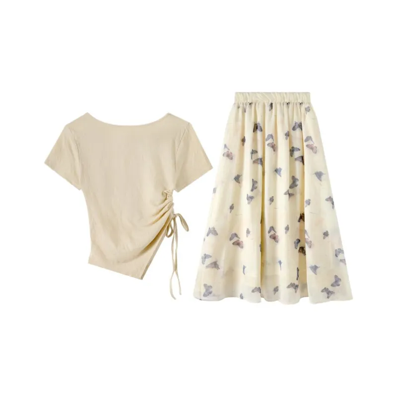 PLANE DRIFT Two Piece Skirt Sets Women's-1