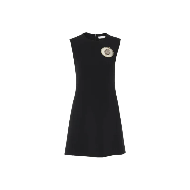 Chloé Sleeveless Dresses Women's Black-0