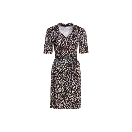 BESIONIA SS22 Short Sleeved Dresses Women's Black Spots