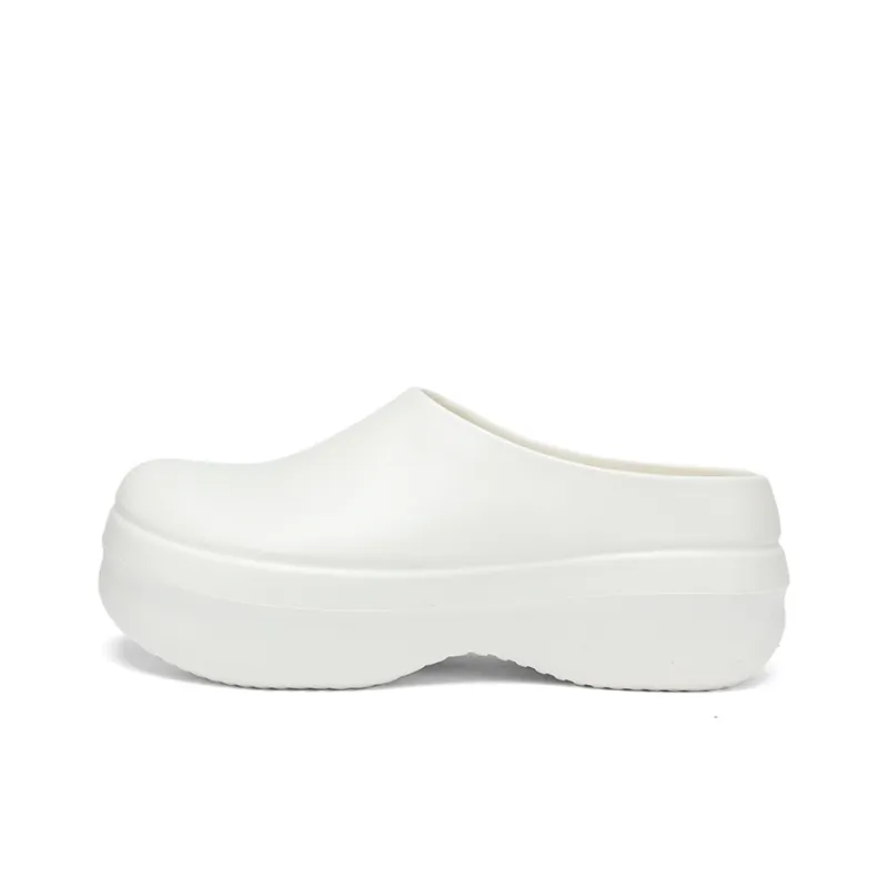 OUGLEMEN Quiet Odor Resistant Abrasion Resistant Slip Resistant Wrap toe Slippers Unisex-0