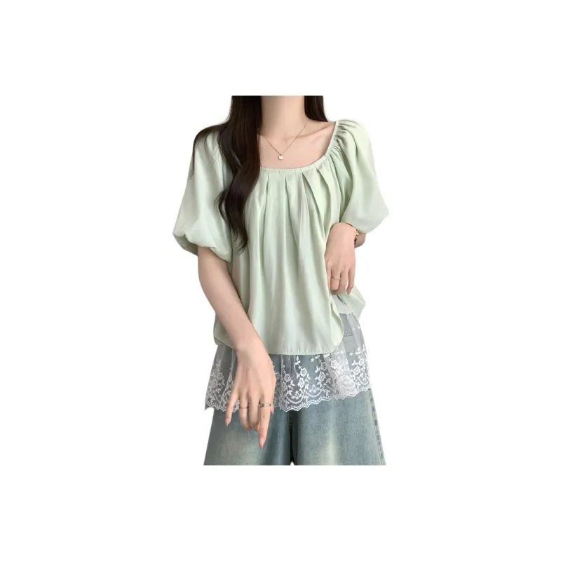 Mu Xiao Xin Chiffon Shirt Women's-5