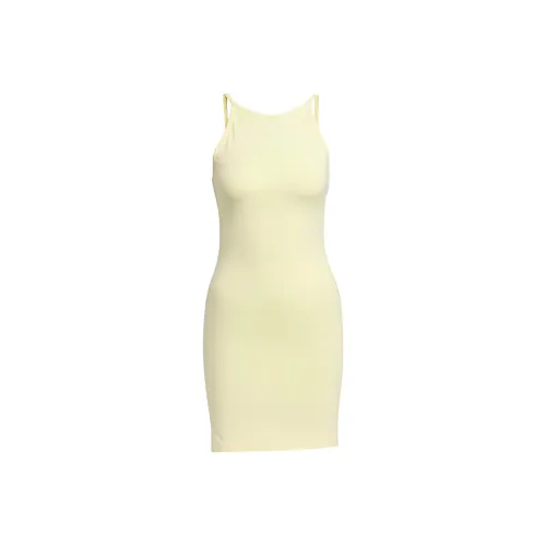 Adidas Originals Spice Girls Series SS23 Slip Dresses Women's Yellow