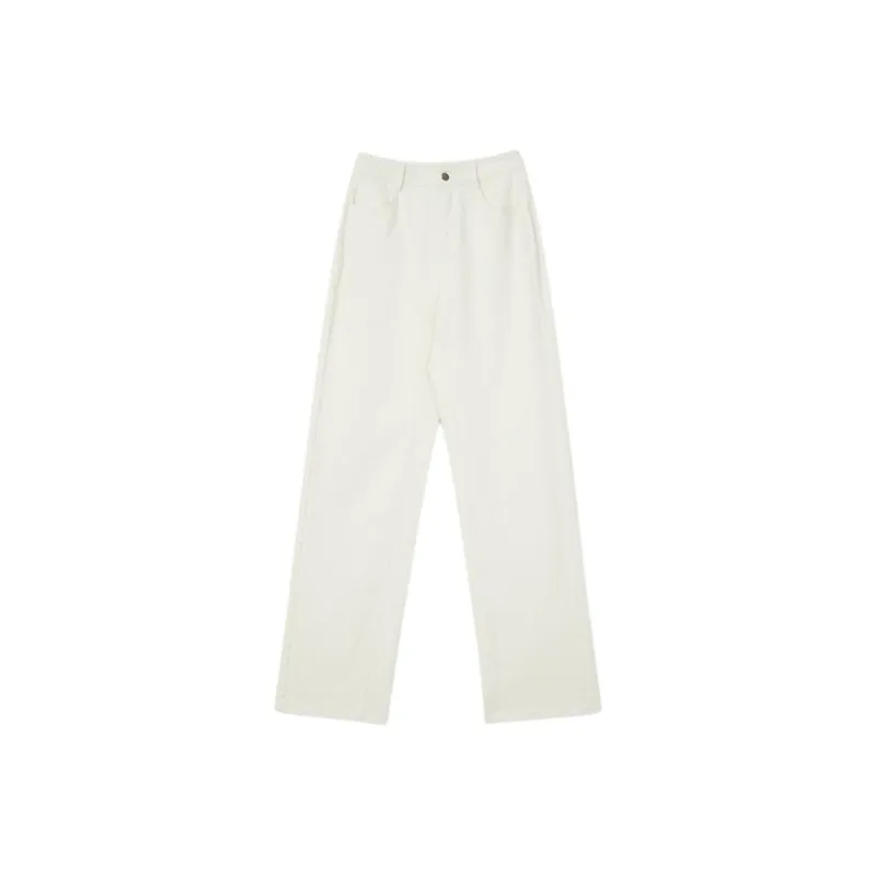 Yiner Jeans Women's White-0