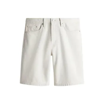 H&M Denim Shorts Men Beige
