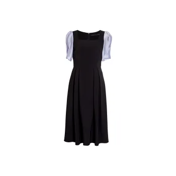 ROEYSHOUSE Short Sleeved Dresses Women's Black