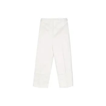 THOM BROWNE Pressed crease Tapered Trousers