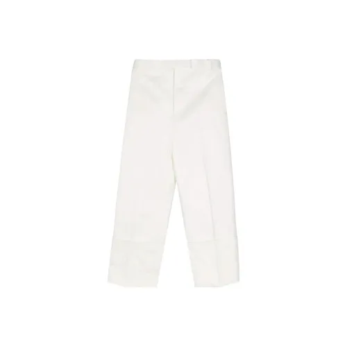 THOM BROWNE Pressed crease Tapered Trousers