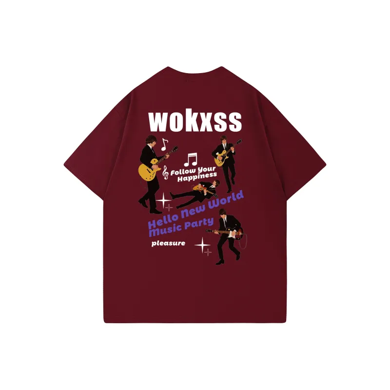 WOKXSS T Shirts Unisex-12