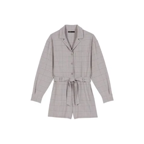 Maje Jumpsuits Women's Gray