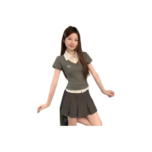 Mu Xiao Xin T Shirts Women's