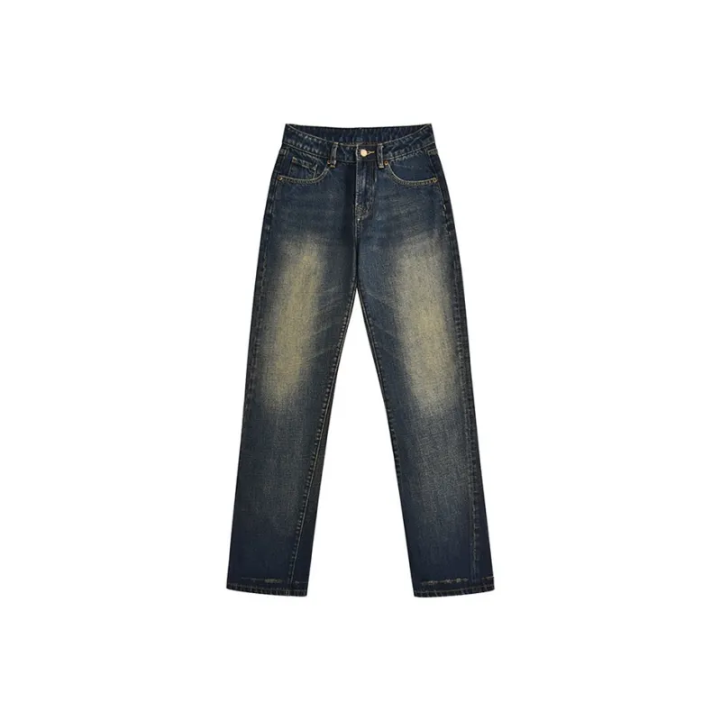 HDFULERN Jeans Women's Dark Blue-0