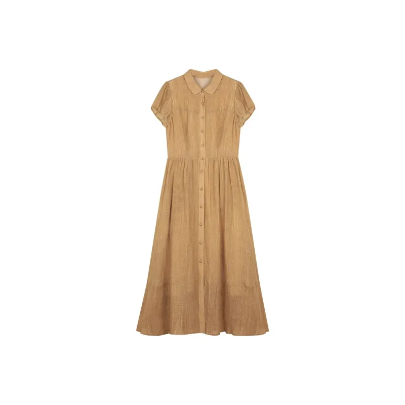 SOLIGHTER Short Sleeved Dresses Women's-0