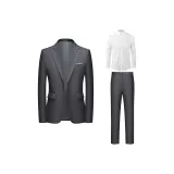 Gray Two-Piece Set+Shirt